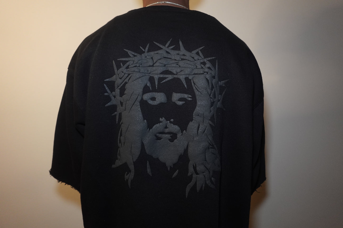 Black Over-sized Sweatershirt